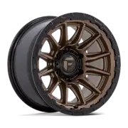 17x9 Fuel Off-Road FC866 Piston Matte Bronze W/ Gloss Black Wheel 5x5 (-12mm)