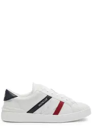 Moncler Monaco Leather Sneakers - White - 45 (IT45/ UK11) 45 (IT45/ UK11)
