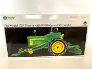John Deere 720 Farm Tractor w Loader 1/16th Ertl Precision Classics # 18 N.I.B.