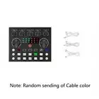 Mini Bluetooth Audio Music Mixer Sound Card Set Mixing Console Amplifier Studio