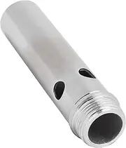 Foam Fountain Nozzle, Stainless Steel Waterfall Spray for Garden Pond Decor, with Wide Applications in Garden Pond, Amusement Parks, Museums, Libraries (6 Minutes Extra Silk)