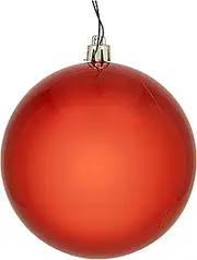 [Vickerman] 4.75" Bittersweet Candy Ball Ornament. Includes 4 Ornaments per Pack.