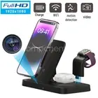 1080P WiFi Camera Wireless Charger Stand Home Security Camera Recorder DVR AUS