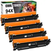 4PK CF294X Toner Compatible With HP 94X LaserJet Pro M118dw M148fdw M148dw M149