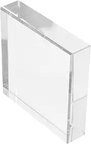 Transparent Square Paperweight Home Decor Clear Glass Paperweight Paper Weights for Office Desk Decorative Crystal Paperweight Home Crafts Decor Heavy Paper Weights White Crystal