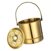 Gold Ice Bucket Professional Thickened Stainless Steel Ice Bucket With AS