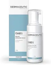 Dermaceutic Foamer 5 - Gentle foaming cleanser - Brightening face wash - Exfoliating cleanser for a clear and bright complexion - 100ml
