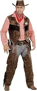 COWBOY (shirt with vest, chaps, hat) - (M)