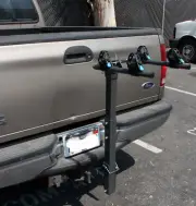 Two Bike Rack Bicycle Carrier Racks Hitch Mount Double Swing Arm Foldable Rack