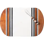 Juliska Stonewood Stripe Serving Board & Spreader