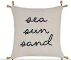 Sonoma Ultimate Feather Decorative Pillow Sea Sun Sand Beach NWT