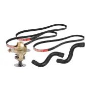 Gates Thermostat Radiator Hose Drive Belt Kit for Honda Civic EG5 EJ2 1.5L 1.6L