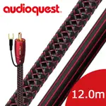 美國線聖 AUDIOQUEST SUBWOOFER IRISH RED 重低音HI-FI訊號線 (12.0M)