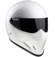 Bandit Crystal Helmet, white, Size XL for Men