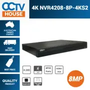 Dahua 8 Channel NVR4208-8P-4KS2