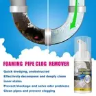 Portable Foaming Pipe Clog Remover Sink Drain Cleaner Quick Cleaning Dredging