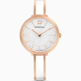 【SWAROVSKI 施華洛世奇】手環式時尚腕錶-32mm 母親節(Crystalline Delight系列)