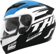 THH Helmets TS-80 Impulse Black/Blue 2XL 646583