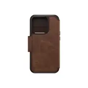 Otterbox Strada Series Magsafe Compatible Phone Case for iPhone 15 Pro - Espresso Brown