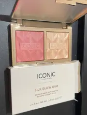 Iconic London SILK GLOW DUO - Rose Glow - Blush & Highlighter Duo ✨