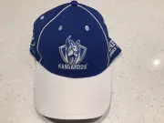 AFL NORTH MELBOURNE KANGAROOS TEAM CAP, FOOTBALL PIRS CATS DOGS TIGERS CROWS 1