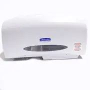 Kimberly-Clark KCC09609 Coreless JRT Twin Toilet Paper Dispenser in White