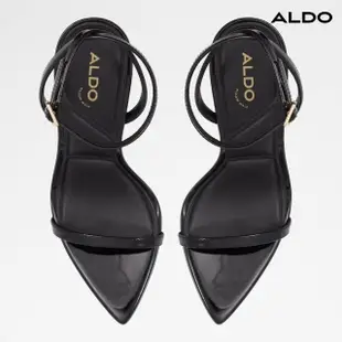 【ALDO】TULIPA-時尚完美繞踝細跟高跟涼鞋-女鞋(黑色)