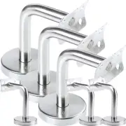 6 Handrail Brackets Deck Staircase Support Guardrail