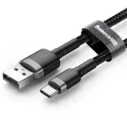 Baseus USB to Type C Charger Cable Fast Charging Data Cord for iPhone 16 Samsung