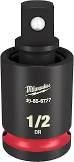Milwaukee 49666727 Shockwave Impact Socket Universal Joint, 1/2 Inch Drive