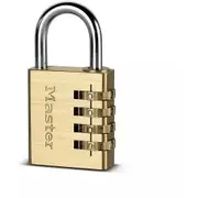 Master Lock Brass Combination Padlock 40mm