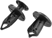 HDVCRNBAVW 50Pcs Plastic Rivets Fit 8mm Hole Auto Fastener Push Clips Car Door Trim Panel Bumper Retainers Fender Clips Compatible with Toyota Ford Fasteners and Clips
