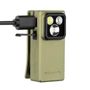Olight Oclip Ultra 530 Lumen USB-C Rechargeable Clip-On Flashlight - Green