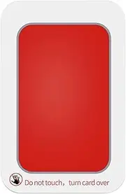 Filvczt Paw Print Kit, Clean Touch Ink Pad, Keepsake Imprint Card, With Inkless, Colorful And Fun Keepsake Cards, 8x12.8cm, Black/Red/Blue/Yellow, For Family Friends