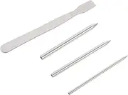 EPIGEIST 1set Stitching Needles and Smoothing Tool for Leatherwork Multi-Functional Lacing and Repair Kit for Crafts and Upholstery Projects
