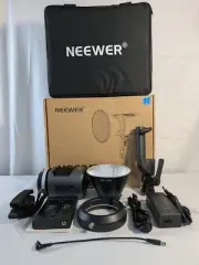 Neewer MS60C Black 65W Mini RGB App Control LED Video Mount Handheld Spotlight