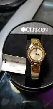 CITIZEN WOMEN'S WATCH ELEGANCE BANGLES EK5004-54P