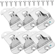 Hoement 6pcs Microphone Hook Mic Clips for Vehicle Microphone Holder Microphone Mic Hanger Holder Microphone Hanger Clip Microphone Clip Hand Mic Clips Clip Mic Universal Mic Clip Mic Hook