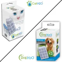 在飛比找Yahoo奇摩購物中心優惠-DOG&CAT H2O 有氧濾水機 專用活性碳濾棉 2L/6