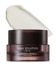 Nature Republic Snail Mucin Cream - Korean Moisturizer, Advanced Face Moisturize