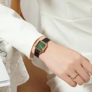 ❤現貨+聊聊開預購❤JULIUS 聚利時 JA1370 水晶方錶 女錶 真皮手錶