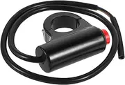 EXAOMBLE Motorcycle Handlebar Mount Off Switch Durable Alloy Light Switch for E Bikes Scooters and Motorbikes User Friendly Installation with Flash Engagement