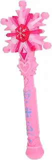 Healifty Light-up Snowflake Fairy Princess for Toddlers Pretend Play for Girls Enhance Hand-Eye Coordination for Christmas