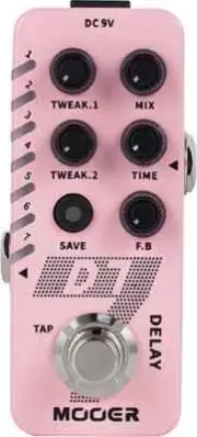 Mooer Micro Series Pedal, D7 Delay