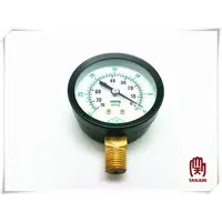在飛比找樂天市場購物網優惠-真空壓力計 60mm 1/4*-76cmHg 壓力表 壓力錶