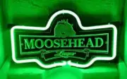 Moosehead Lager Beer Logo 3D Carved 14" Neon Sign Light Lamp Handmade Bar AA