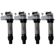Set of 4 Ignition Coils for Chevy Buick Enclave Chevrolet Traverse Impala CTS G6 (for: Saab)