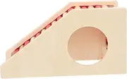 GANAZONO Wooden Hamster House Hideout Guinea Pig Hideaway Chinchilla Toy Squirrel House Pet Cage Accessory