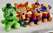 Five Nights At Freddys Plushies Circus Balloon Chica, Freddy, Foxy & Shamrock