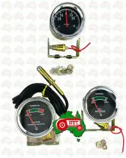 Oil Amp Temperature Gauge Set Kit Fits for Massey Ferguson 35 FE35 35X 65 765